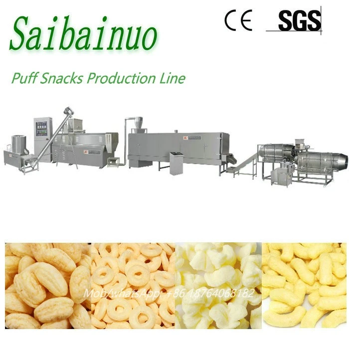Puff Snack Production Extruder factory