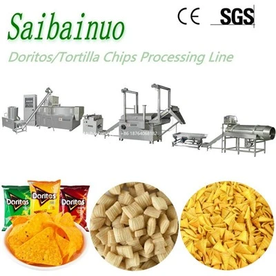 Stroj na výrobu chrumkavého extrudéra Bugles