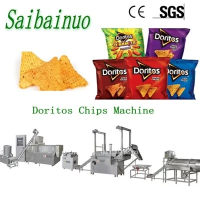 Stroj na výrobu čipsov Doritos Tortila